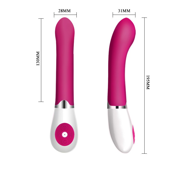 Pinker Daniel-Vibrator – 19,5 x 3,1 cm 