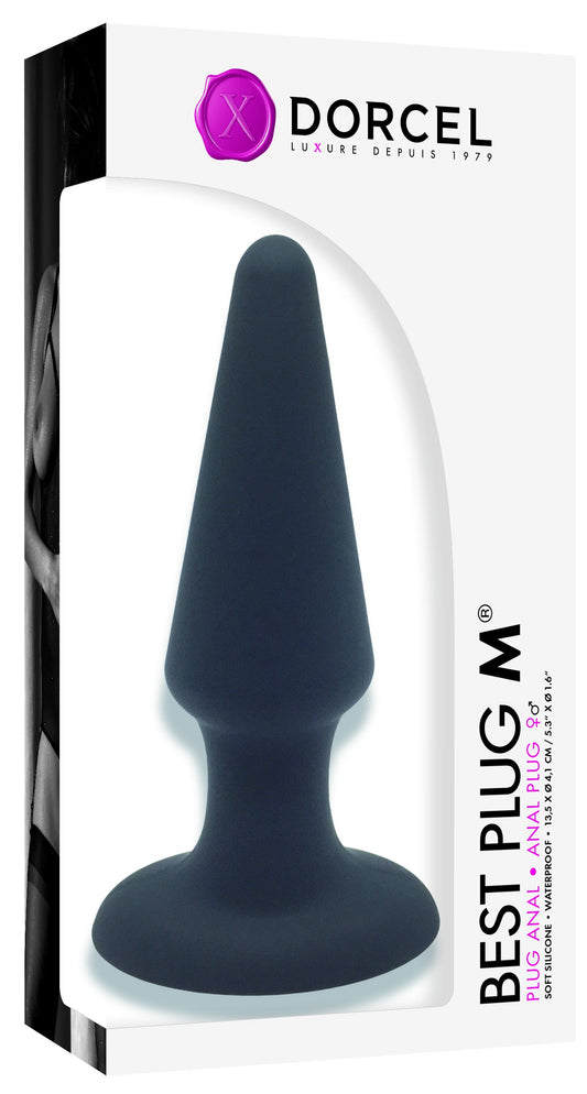 Silikonplug Best Plug M 12 x 4 cm von Dorcel