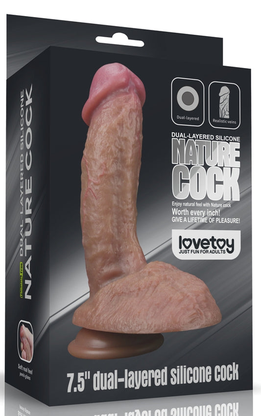 Glans Up Nature Cock Realistischer Dildo 15 x 4,5 cm 