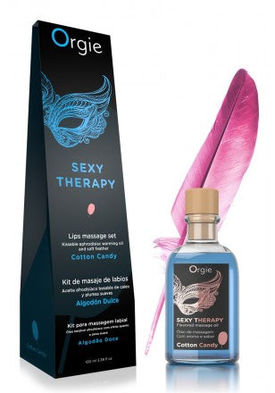 Kussbares Massageöl SEXY THERAPY Cotton Candy 100ml