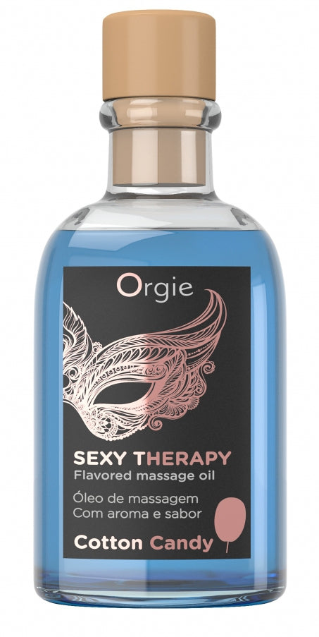 Kussbares Massageöl SEXY THERAPY Cotton Candy 100ml