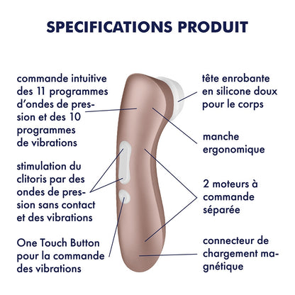 Satisfyer Pro 2 Vibration – Bronze 