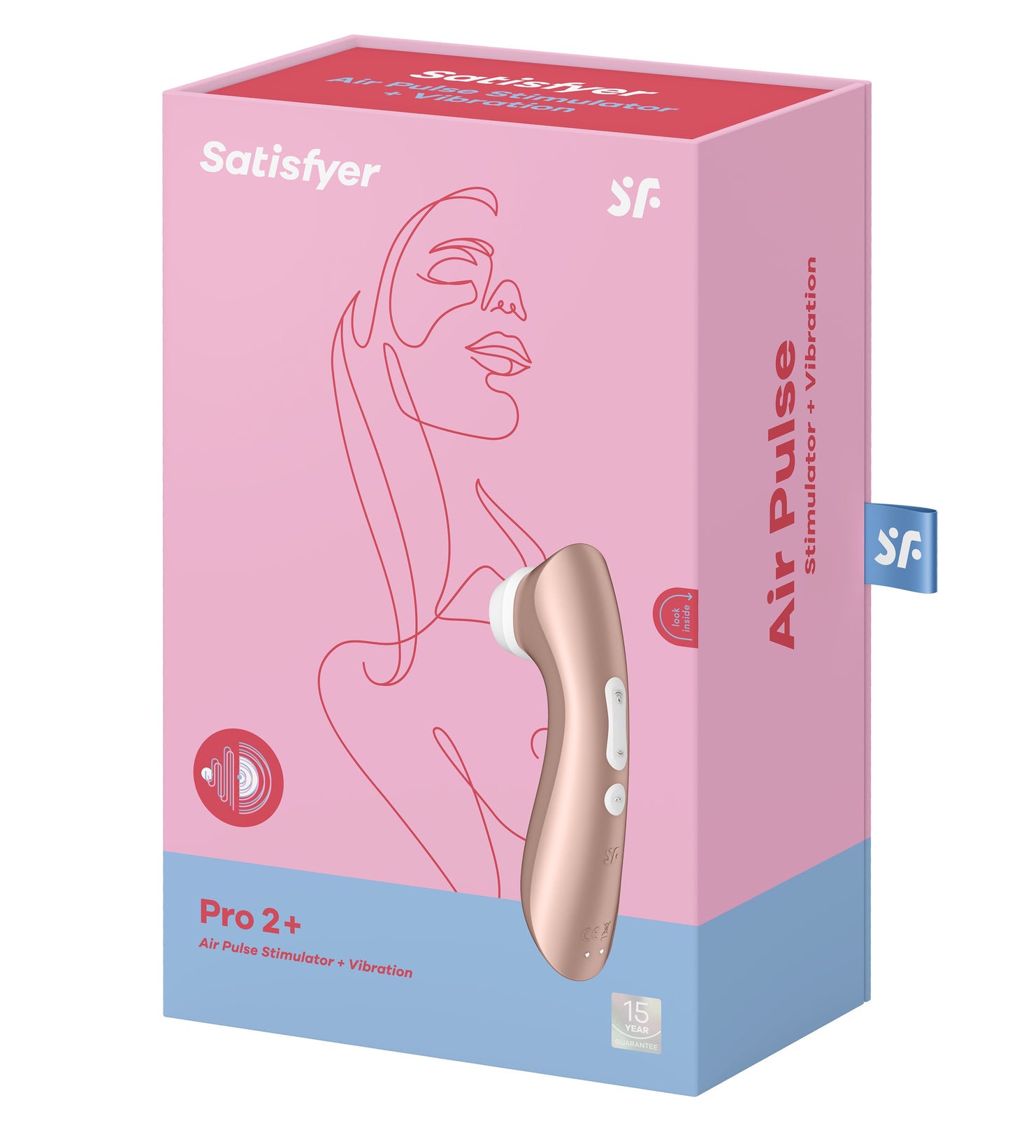 Satisfyer Pro 2 Vibratie - Brons 