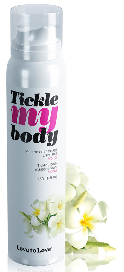 Tickle My Body Monoi Knisternder Massageschaum 150 ml 