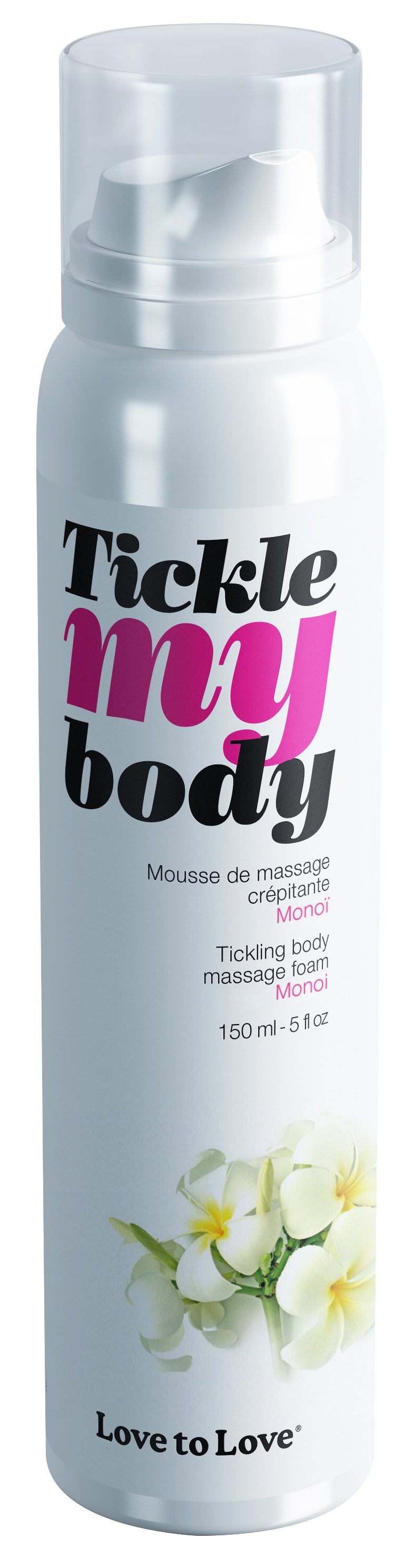 Tickle My Body Monoi Knisternder Massageschaum 150 ml 