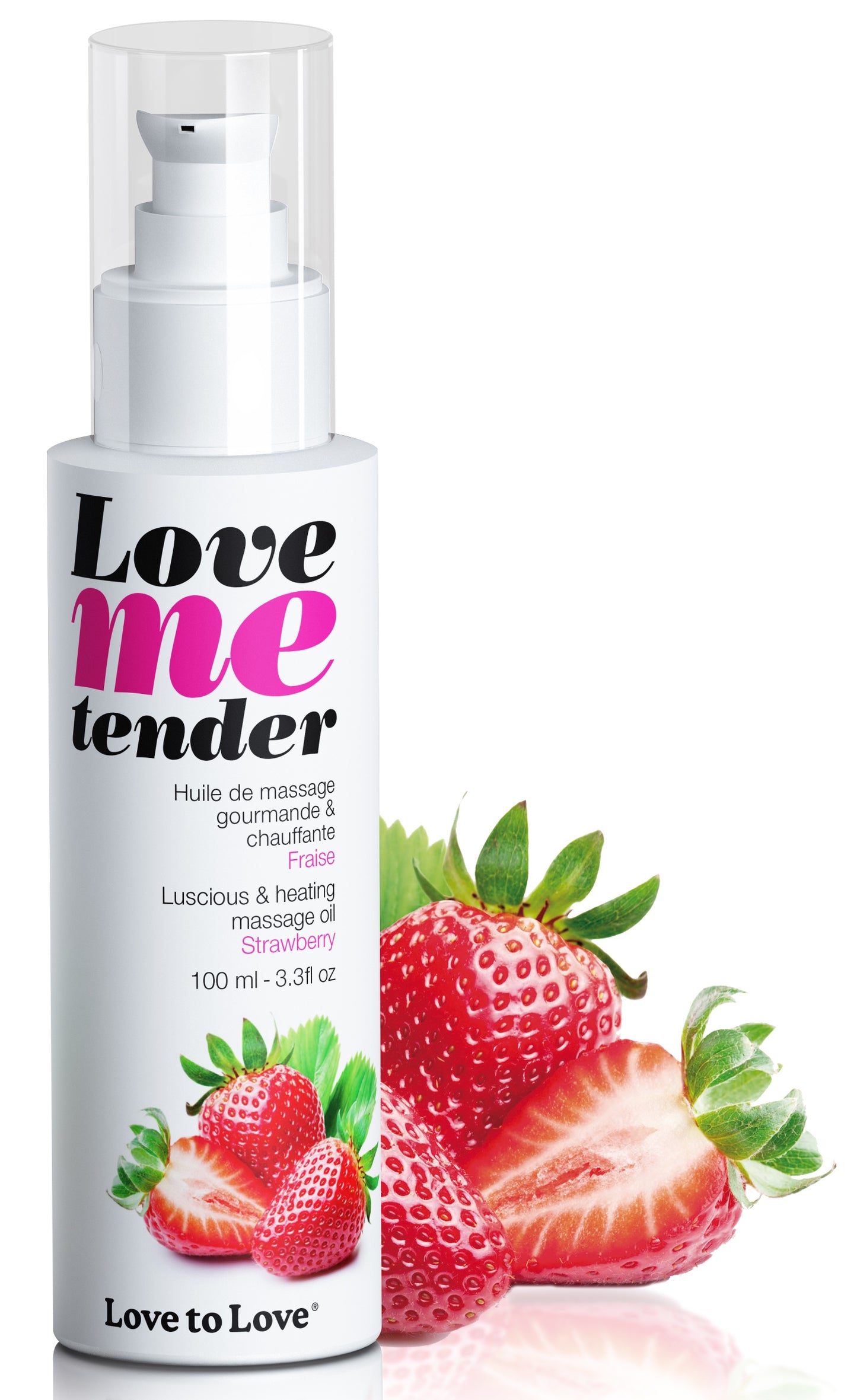 Love Me Tender Erdbeer-Massageöl 100 ml 