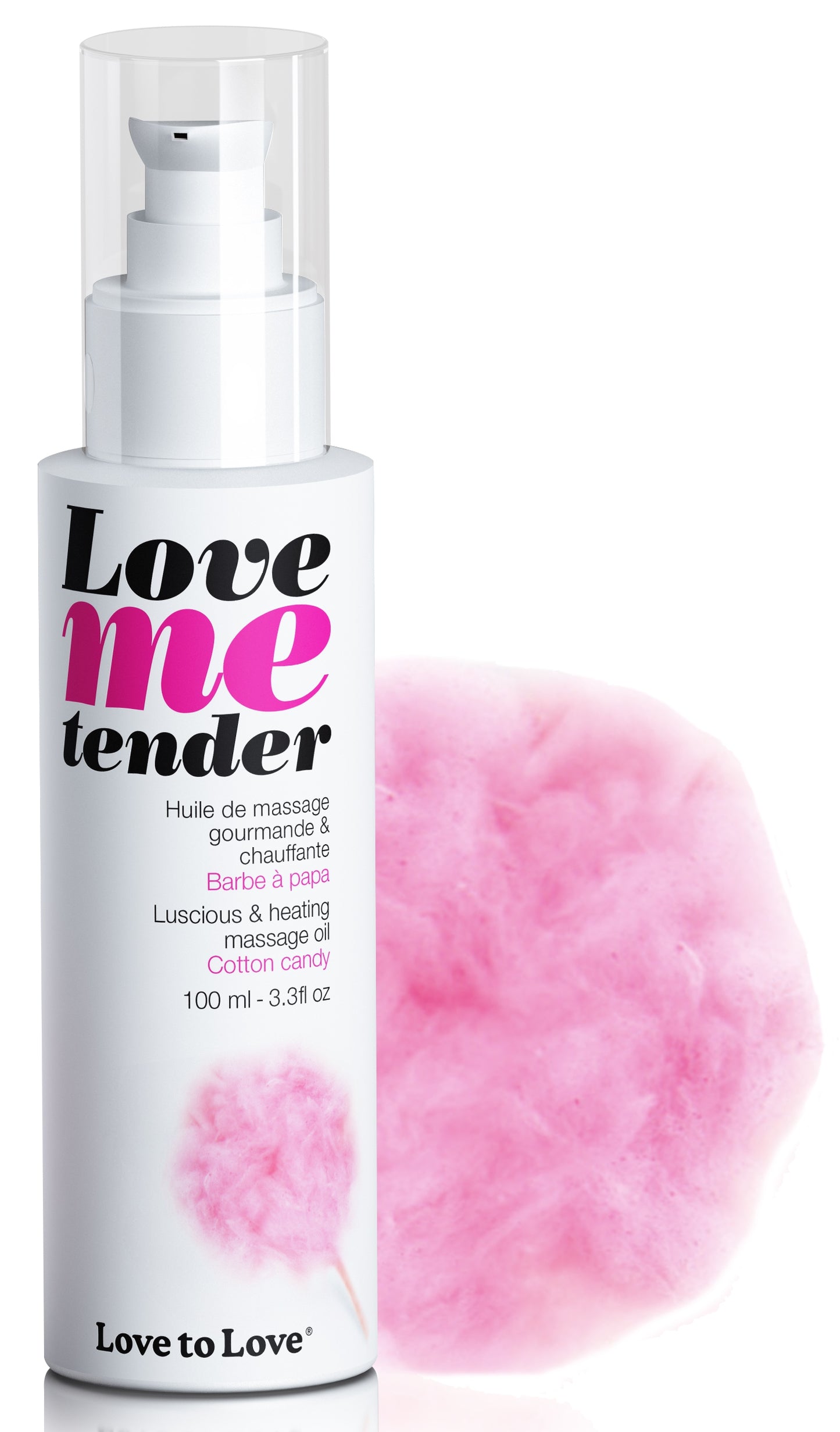 Love Me Tender Suikerspin Massageolie 100 ml 