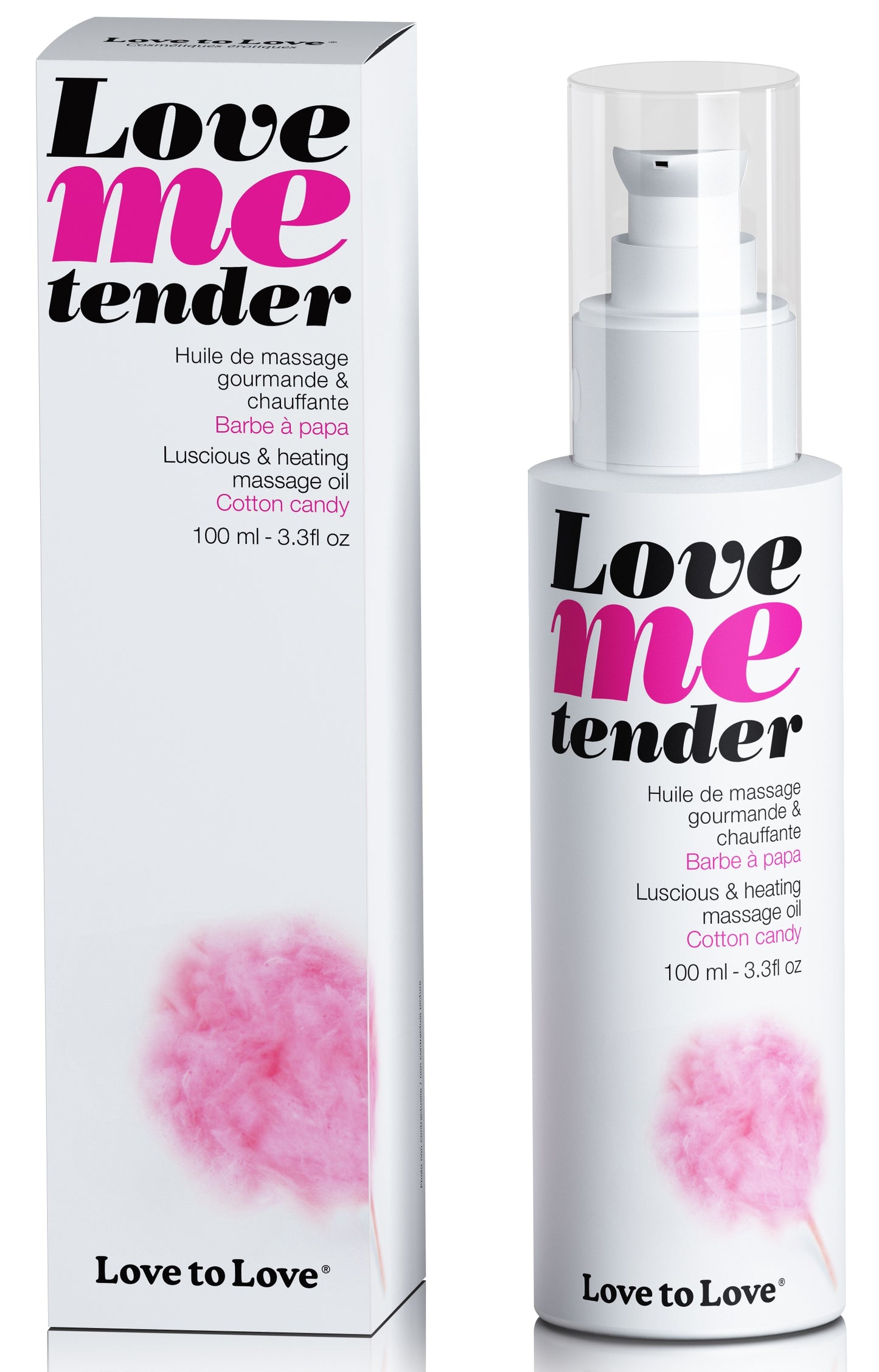 Love Me Tender Cotton Candy Massageöl 100 ml 