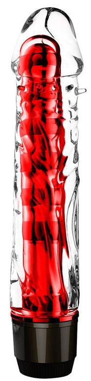 Chris trildildo 14 x 3,3 cm Rood 