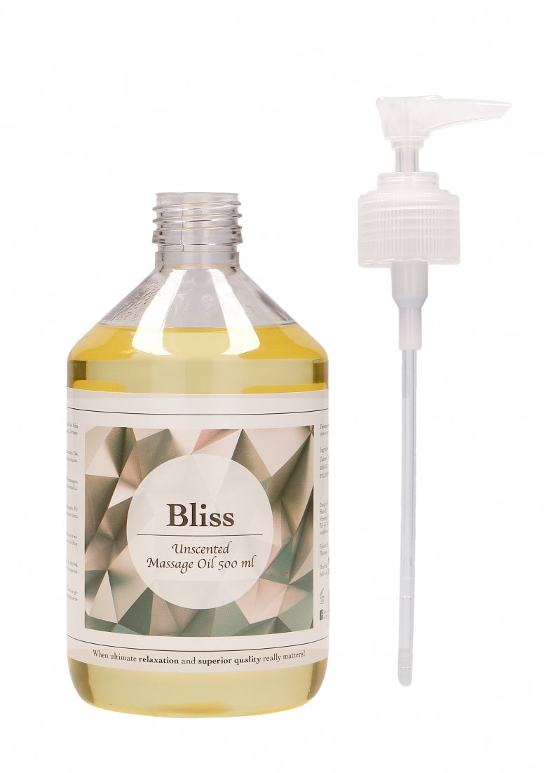 Huile de massage Bliss sans parfum 500ml