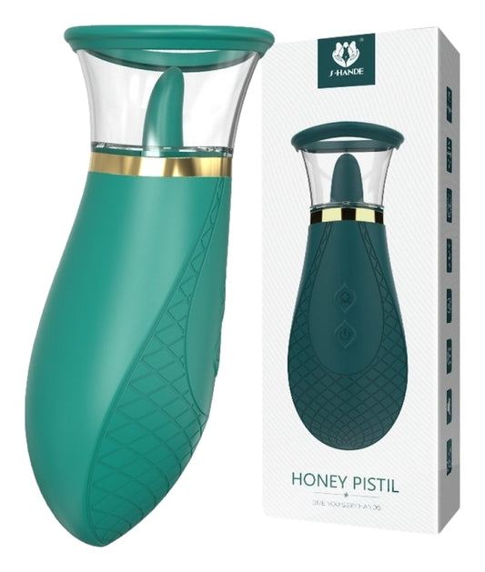 Stimulateur Aspiration Honey Pistil Vert