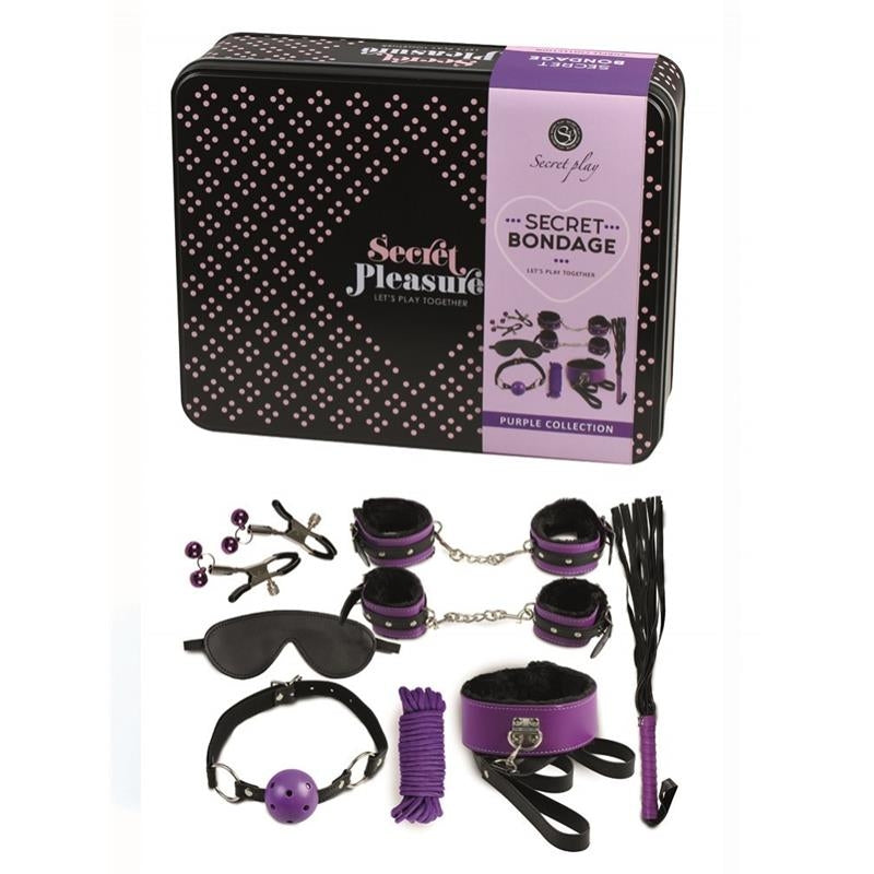 Geheime bondageset 8 accessoires