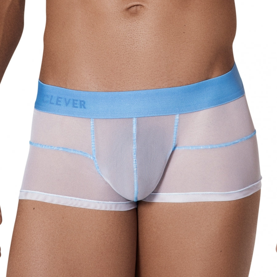 Transparante boxer Hunch Trunks Wit-Blauw Clever