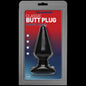 Butt Plug Smooth 12 x 6 cm Noir