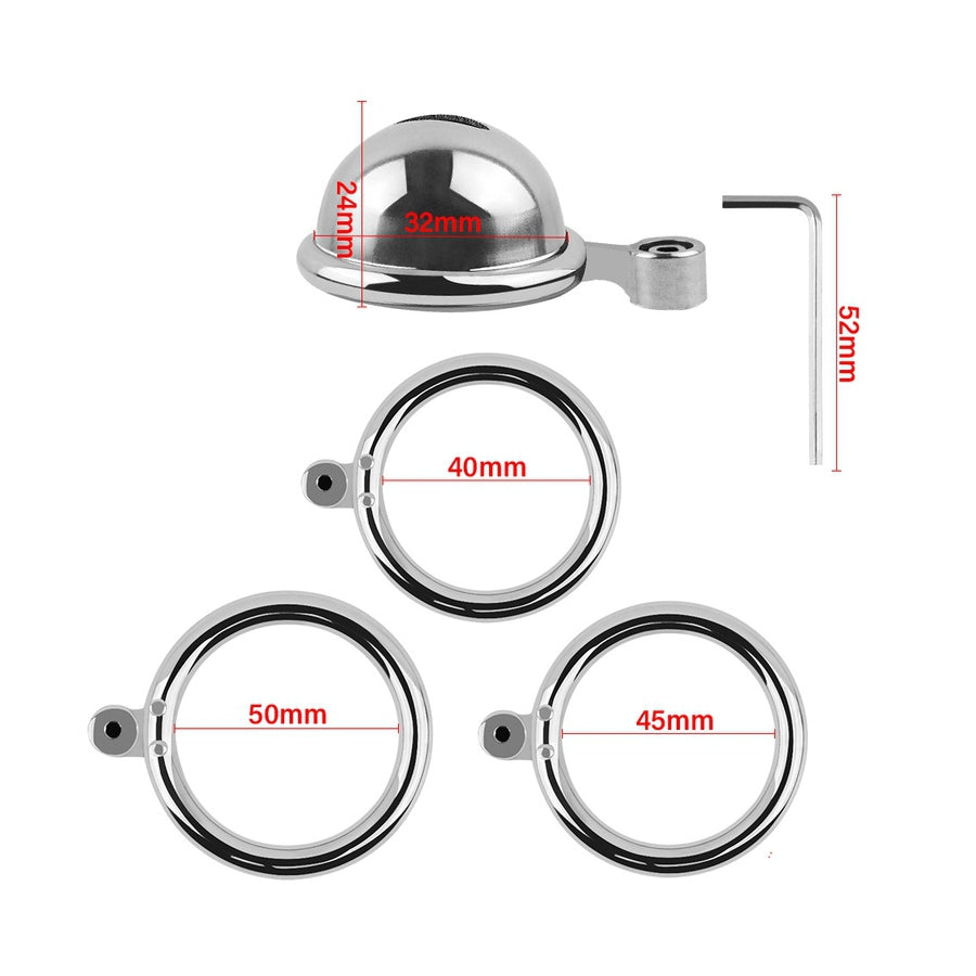 Cage de chasteté Xtrem Lock 3.5 x 3.4cm