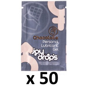 Lot de 10 ou 50 dosettes de lubrifiant Arôme Chocolat 5mL