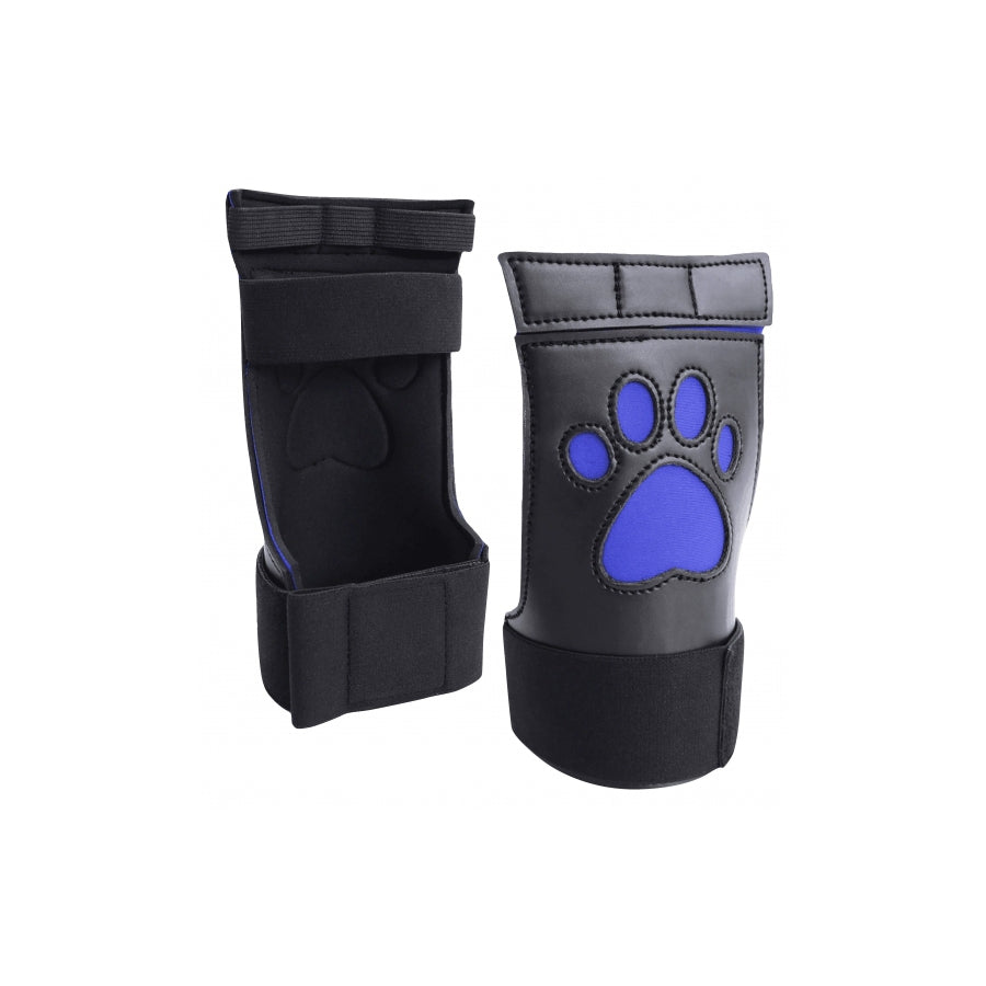 Puppy Paw Neopren-Handschuhe Schwarz-Blau