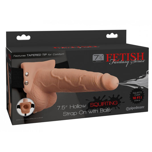 Gode ceinture Strap-On Squirting 17 x 5 cm