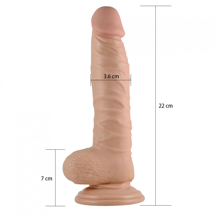 Gode Realiste Maxime 15 x 3.5 cm