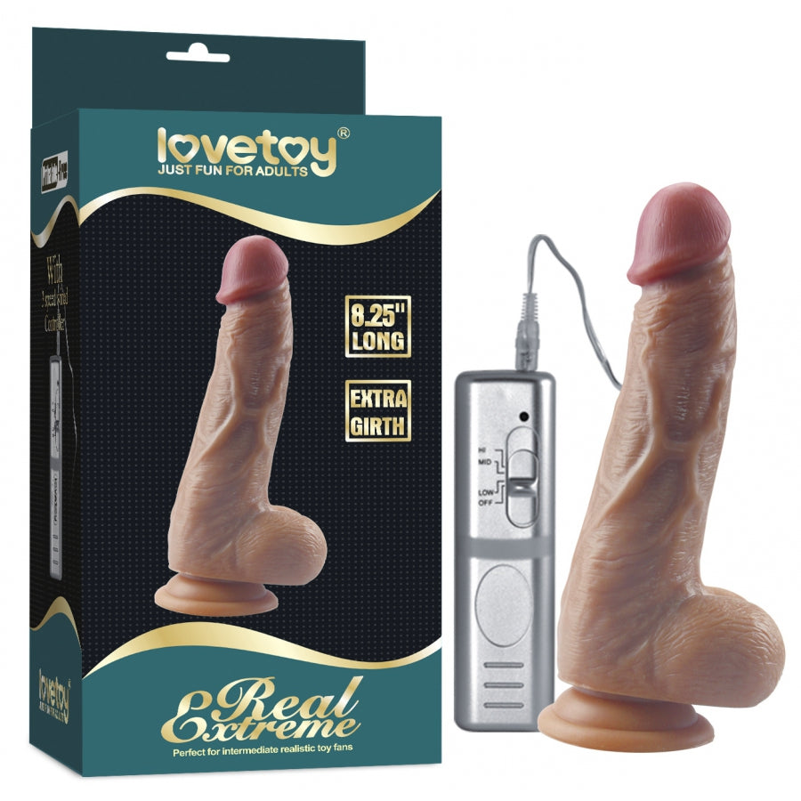 Echter extrem vibrierender realistischer Dildo 