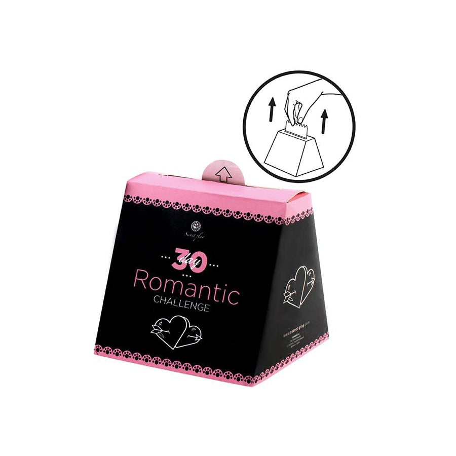 Jeu Cartes Défis ROMANTIQUE Challenge 30 jours