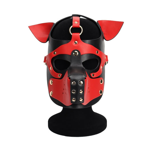 Puppy Dog Ixo Masker Zwart-Rood