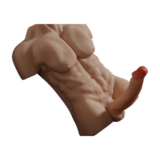 Masturbator Buste en Gelede Penis Torso Man Sex 20cm