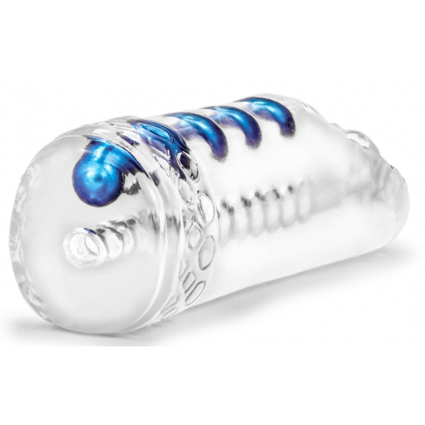 Snatch Soft Masturbator Transparent-Blau