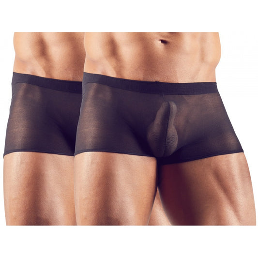 Set van 2 JOY DUO zwarte Tearaway-boxers 