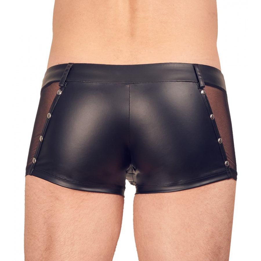 NAXIS Imitatieleren Boxershort Zwart 