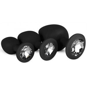 Pack de 3 plugs Bijou