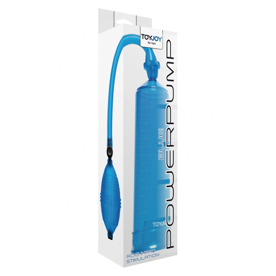 PowerPump Penispumpe 20 x 5,3 cm Blau