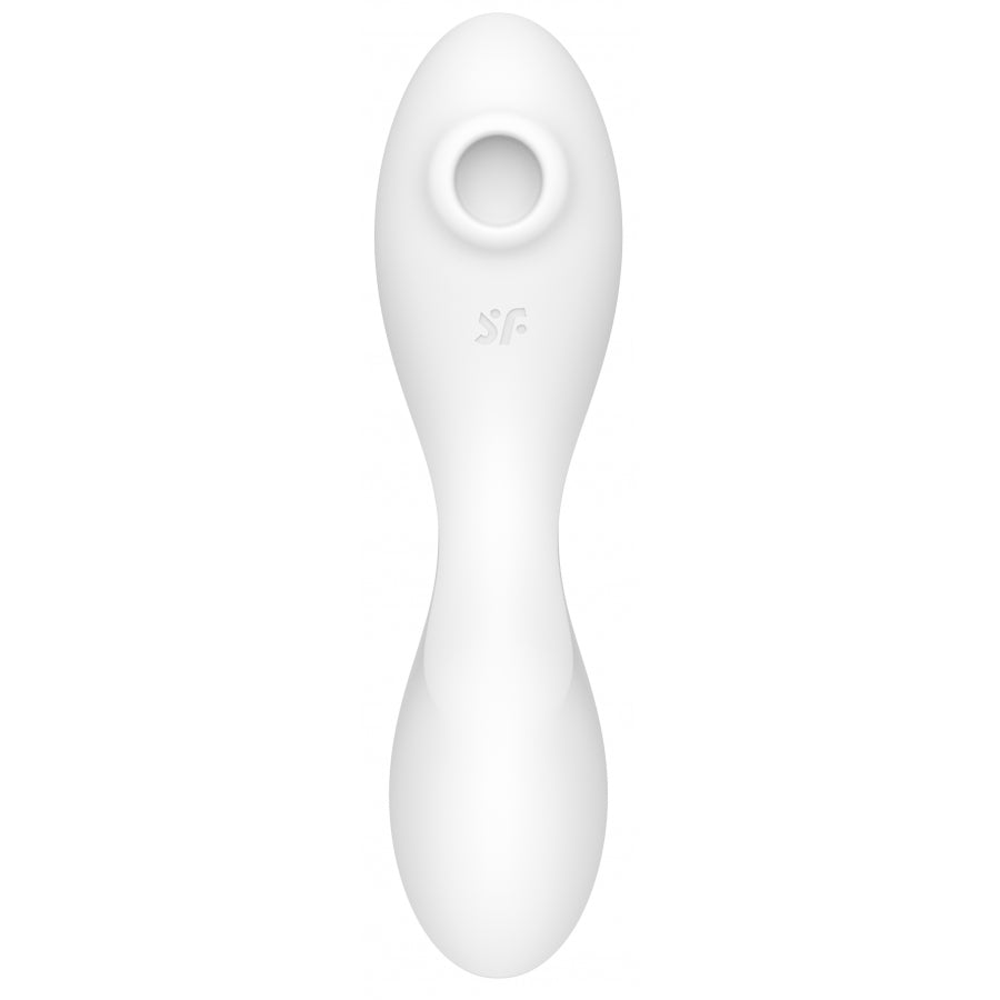 Stimulateur de clitoris connecté Curvy trinity 5+ Satisfyer Blanc