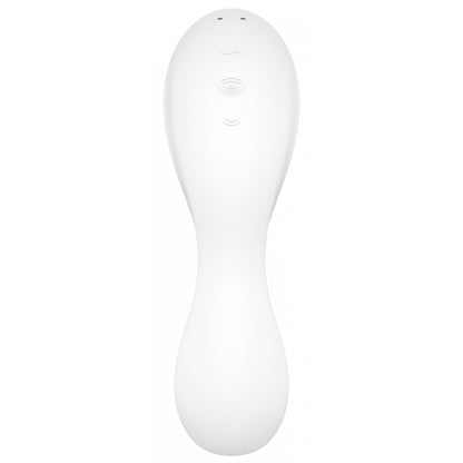 Stimulateur de clitoris connecté Curvy trinity 5+ Satisfyer Blanc